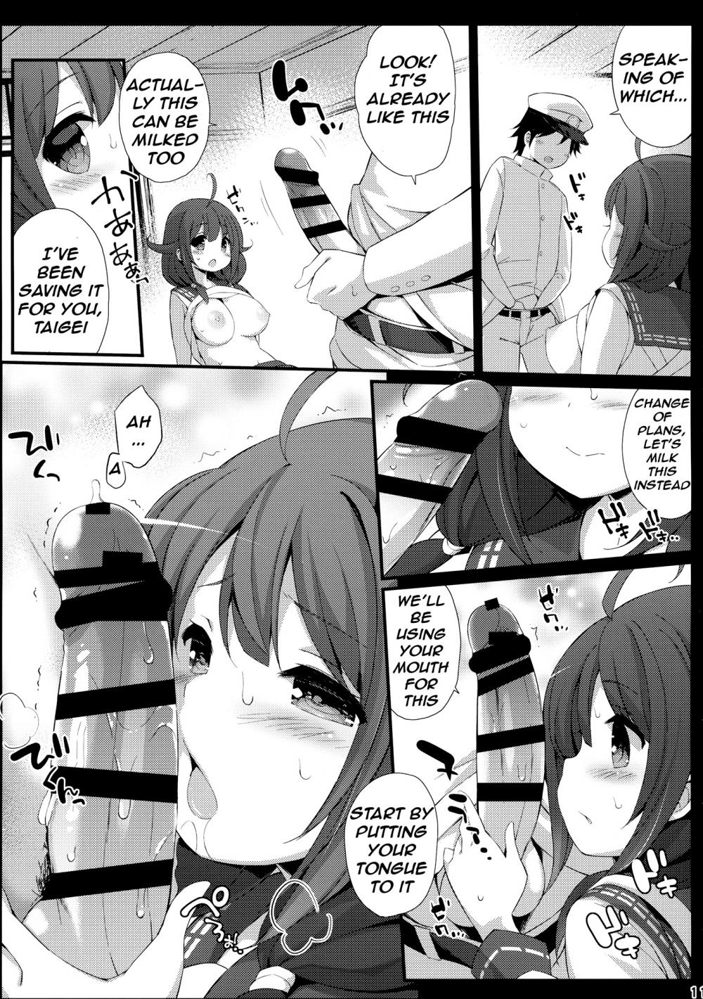 Hentai Manga Comic-Can't get enough of Taigei-Chan Milk-Read-9